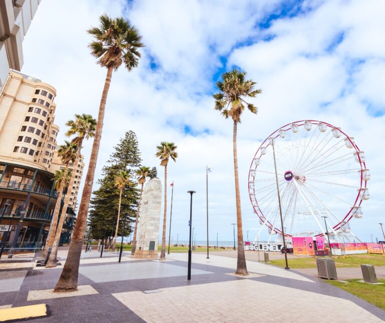 Glenelg Beach in Adelaide, South Australia