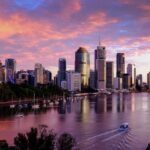 Brisbane River in Brisbane, Queensland